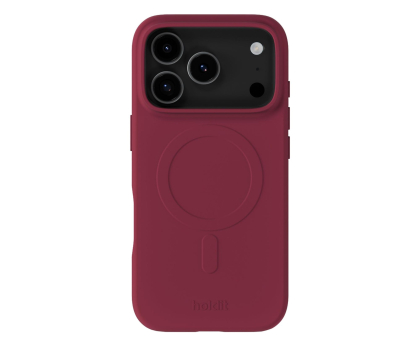 Etui / obudowa na smartfona Holdit Soft Magsafe Case iPhone 18 Pro / 17 Pro Red Velvet